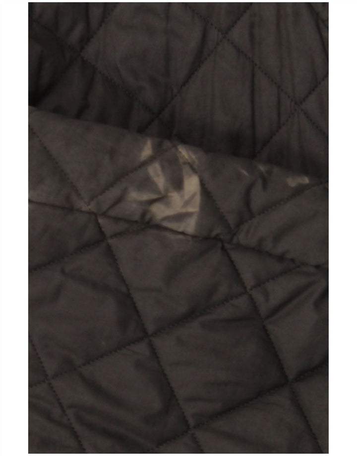 Jaqueta acolchoada masculina Barbour UK 40 grande preta