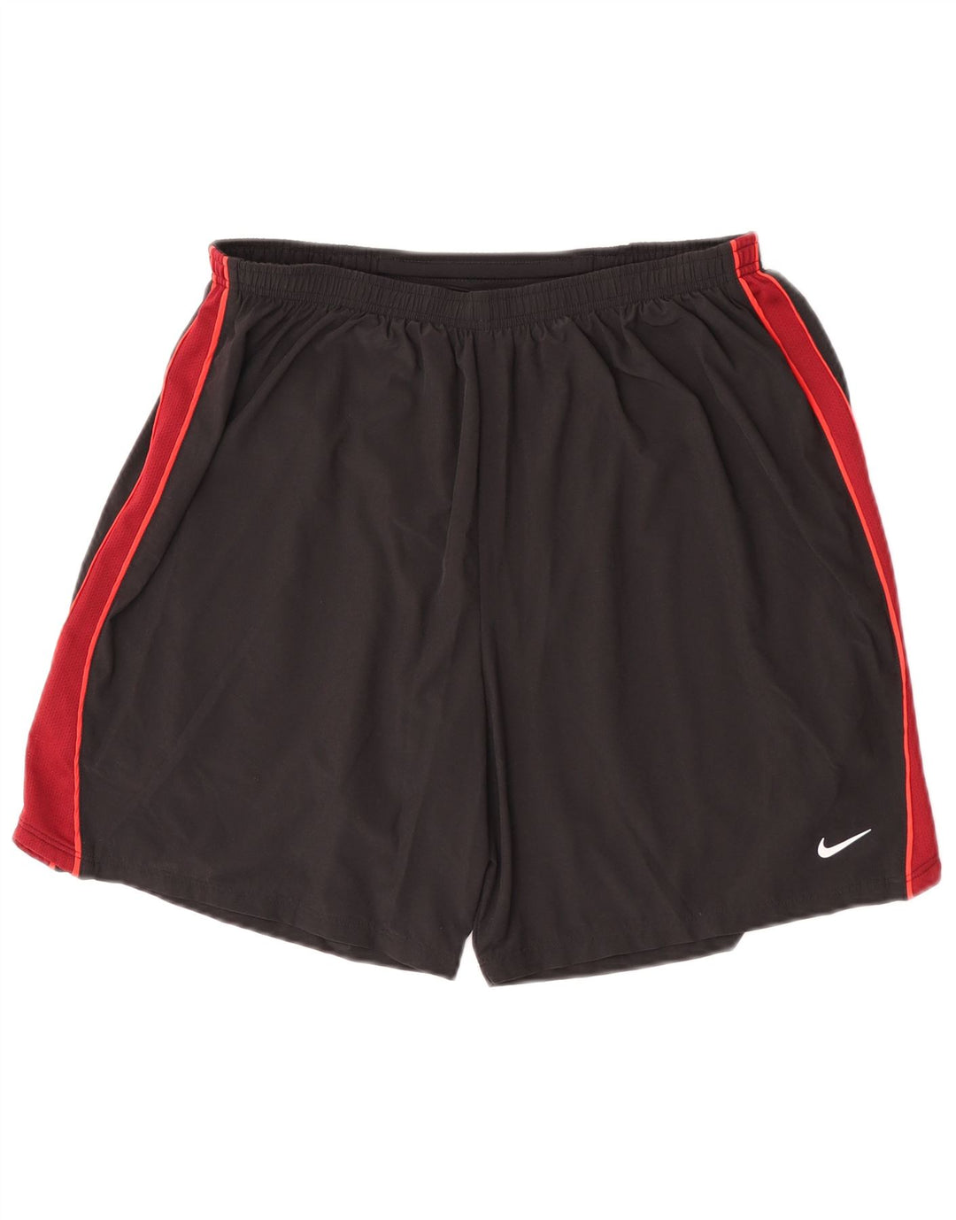 Shorts esportivos masculinos Nike grande poliéster colorblock preto