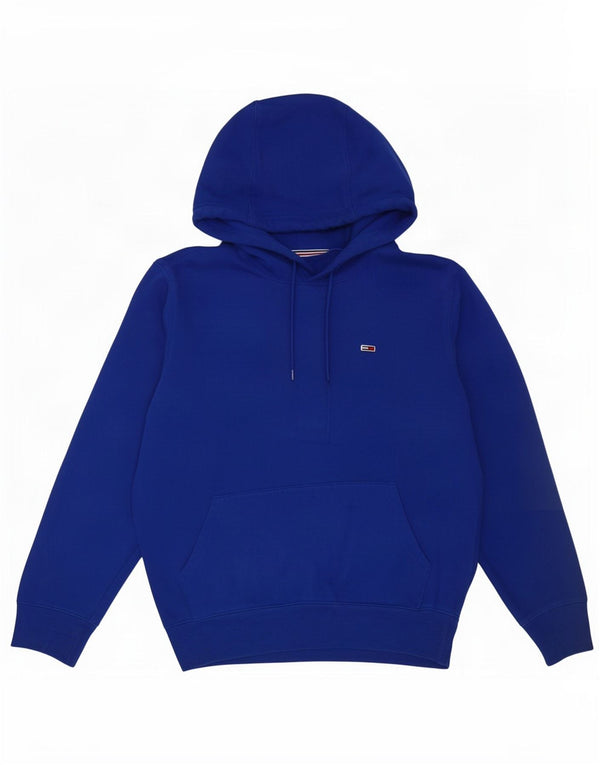 Tommy Hilfiger Mens Hoodie Jumper Small Navy Blue Cotton