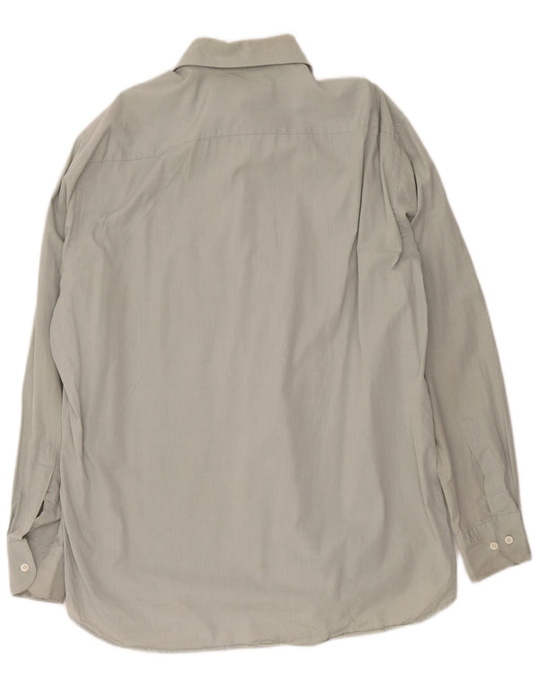 Camisa masculina Hugo Boss tamanho 17 1/2 44 XL cinza