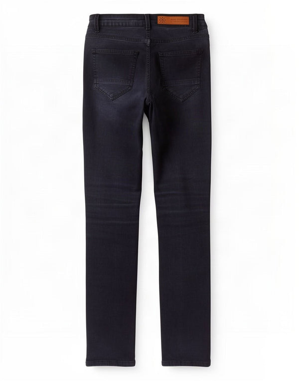 Zara Calça masculina skinny casual média W30 L30 azul marinho