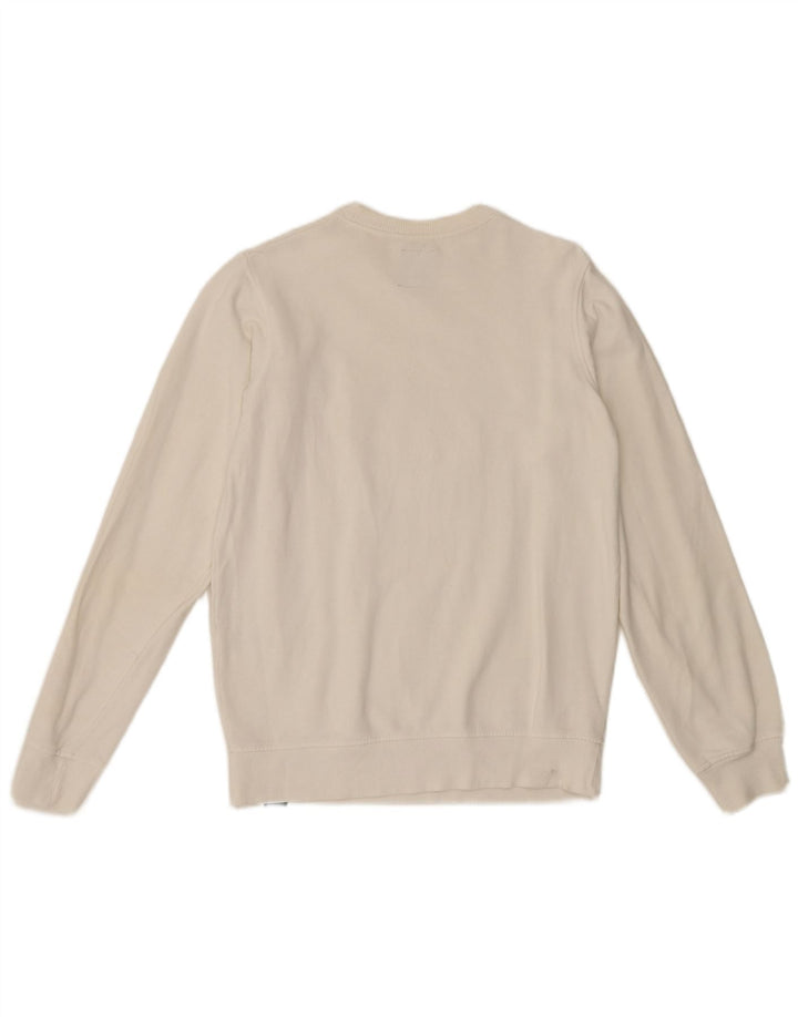 Dickies moletom gráfico masculino jumper XS algodão branco