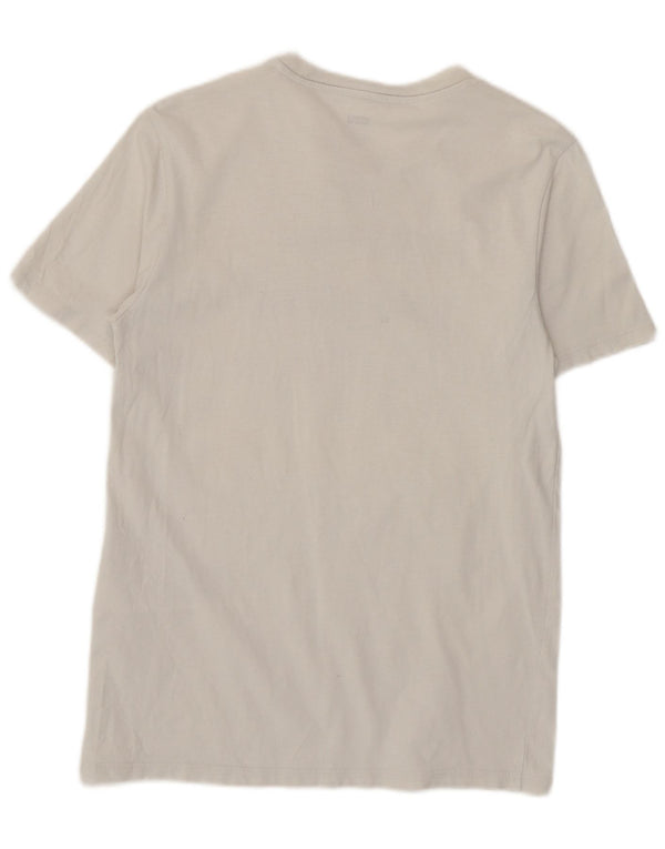 Camiseta gráfica masculina Levi's Top XS algodão branco