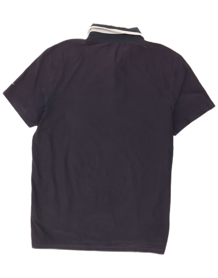 Camisa polo masculina Nike Dri Fit grande poliéster azul marinho