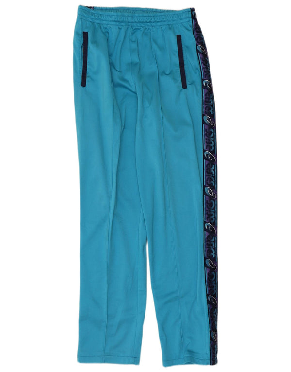 Calça de treino masculina Asics Graphic azul médio colorblock