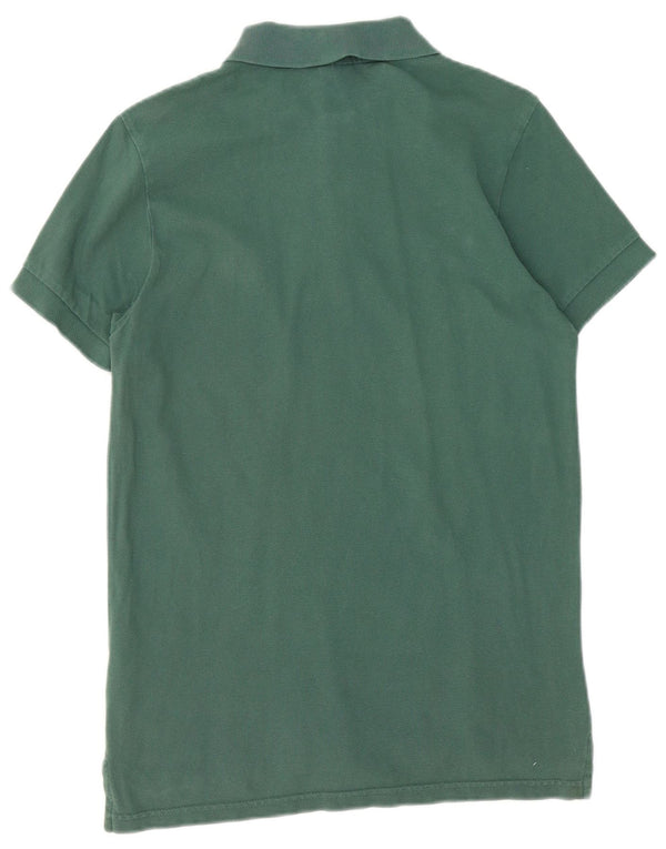 Fila Mens Tennis Polo Shirt IT 42 XS Green Cotton