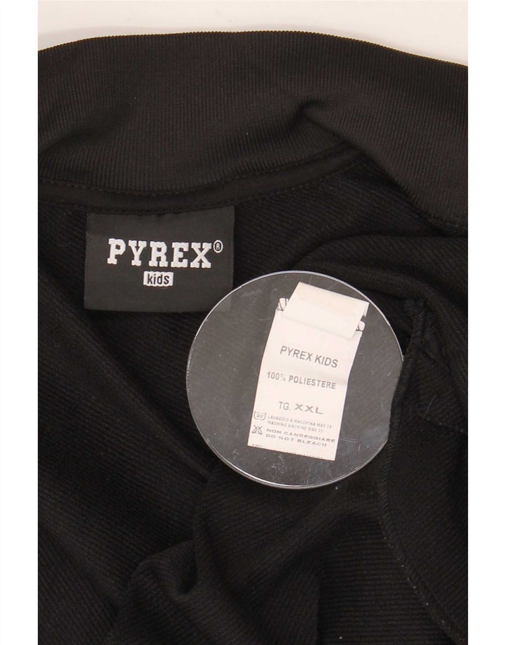 Jaqueta Pyrex Boys Graphic Treino Top 13-14 Anos 2XL Poliéster Preto