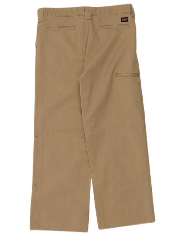 Calças Dickies Boys Straight Cargo 13-14 Anos W30 L25 Poliéster Bege