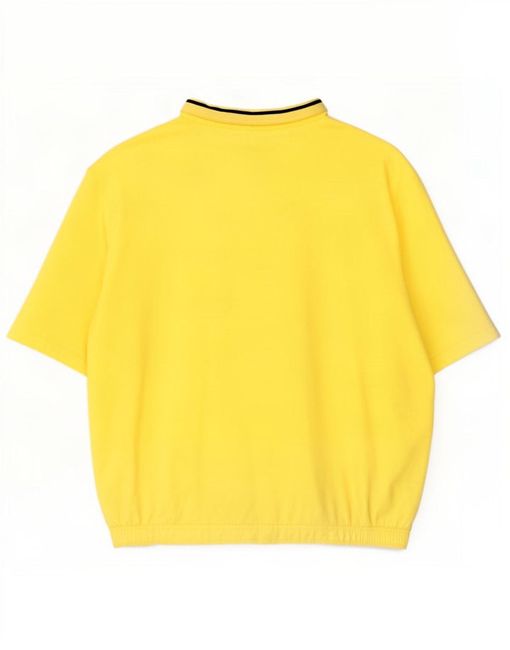 Camisa polo Ralph Lauren masculina de manga curta XL poliéster amarelo