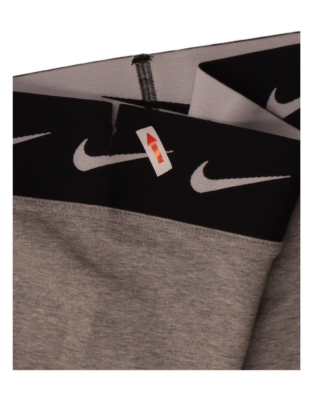 Leggings Nike Femininas Graphic UK 14 Grande Algodão Cinza