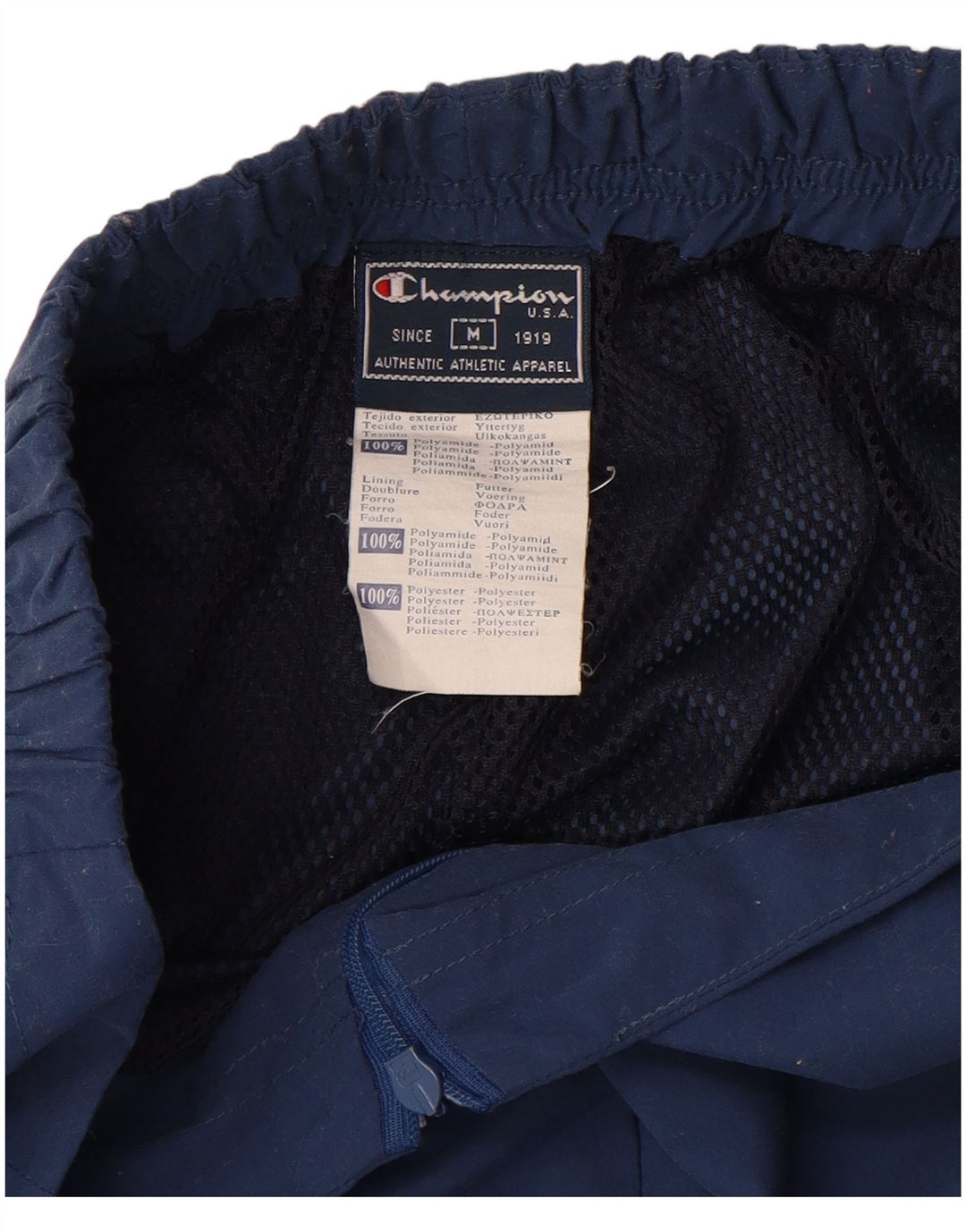 Calça feminina impermeável de cintura alta CHAMPION UK 14 azul marinho médio