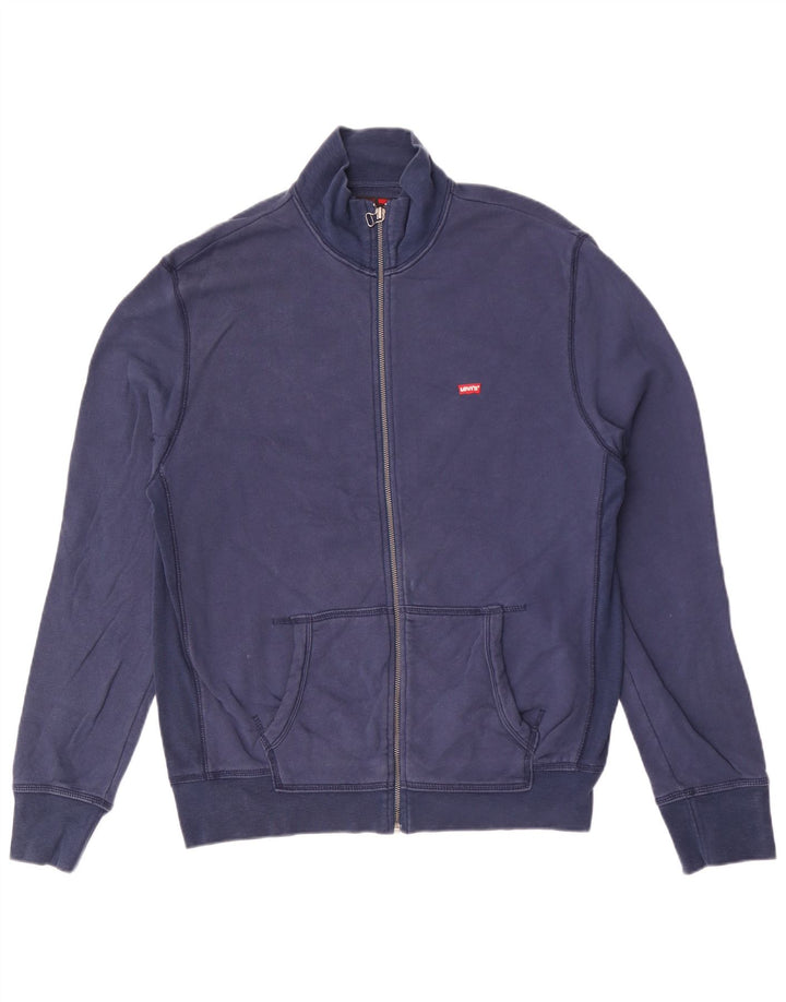 LEVI'S Jaqueta masculina de agasalho médio azul marinho