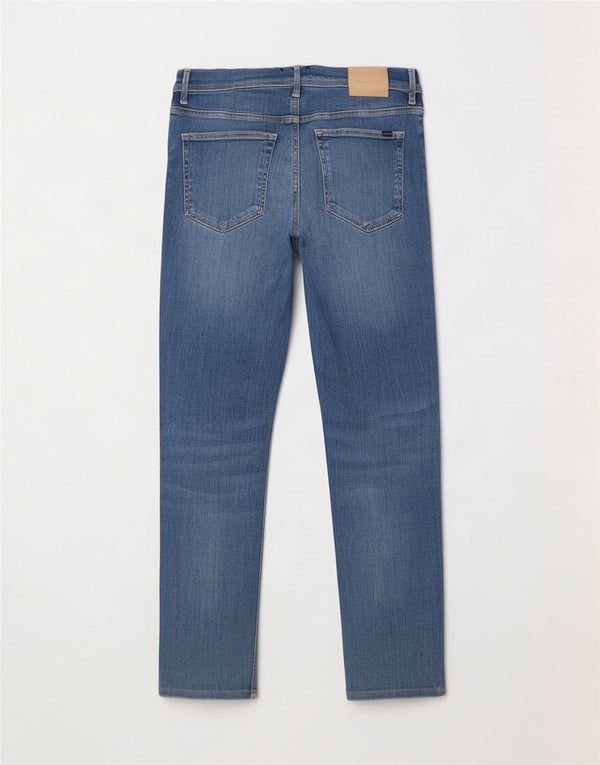 Gant Mens Slim Jeans W30 L30 Azul Algodão