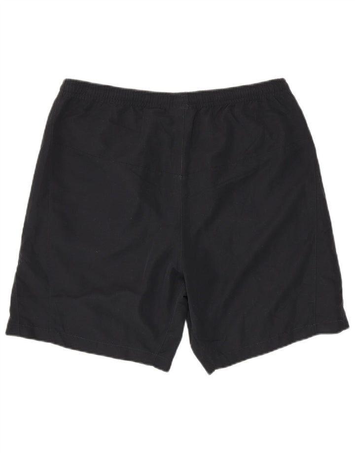 Shorts esportivos masculinos LOTTO grandes pretos