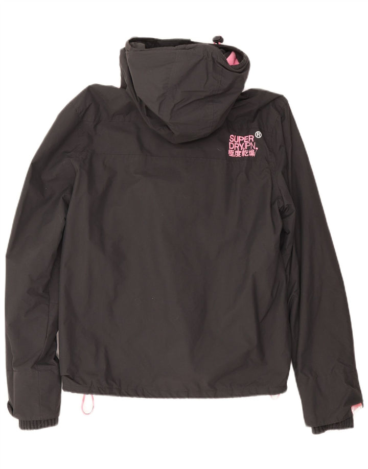 Jaqueta corta-vento feminina SUPERDRY The Windcheater Graphic UK 18 XL cinza