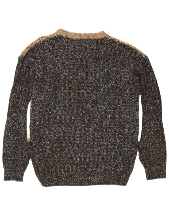 Suéter masculino CEDARWOOD STATE com gola redonda, médio multicolorido