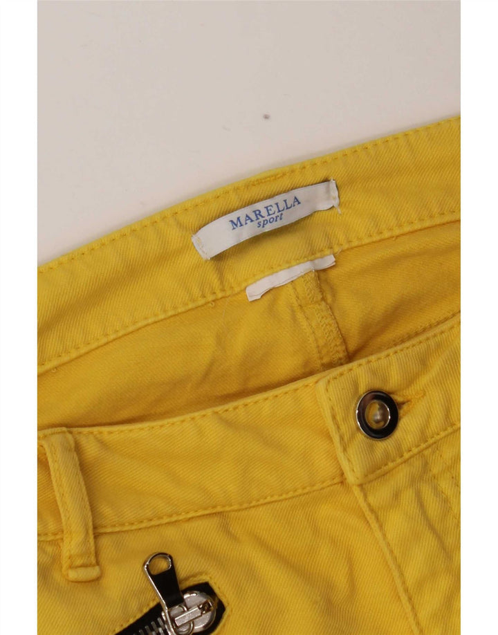 Marella Jeans Slim Feminino W32 L29 Amarelo
