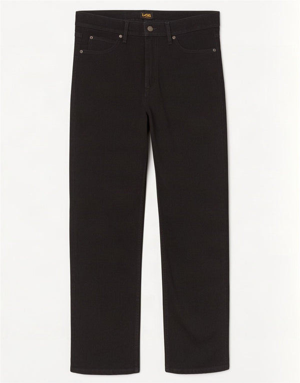 Lee Mens Legendary Slim Jeans W34 L32 Algodão Preto