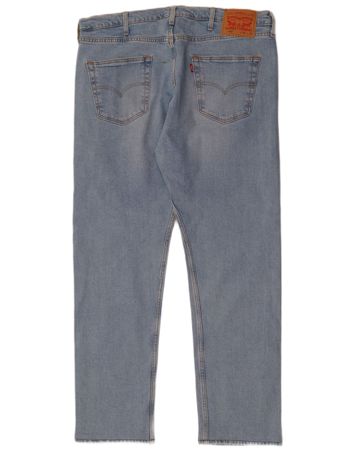 Levi's Masculino 502 Tapered Jeans W38 L31 Azul Algodão