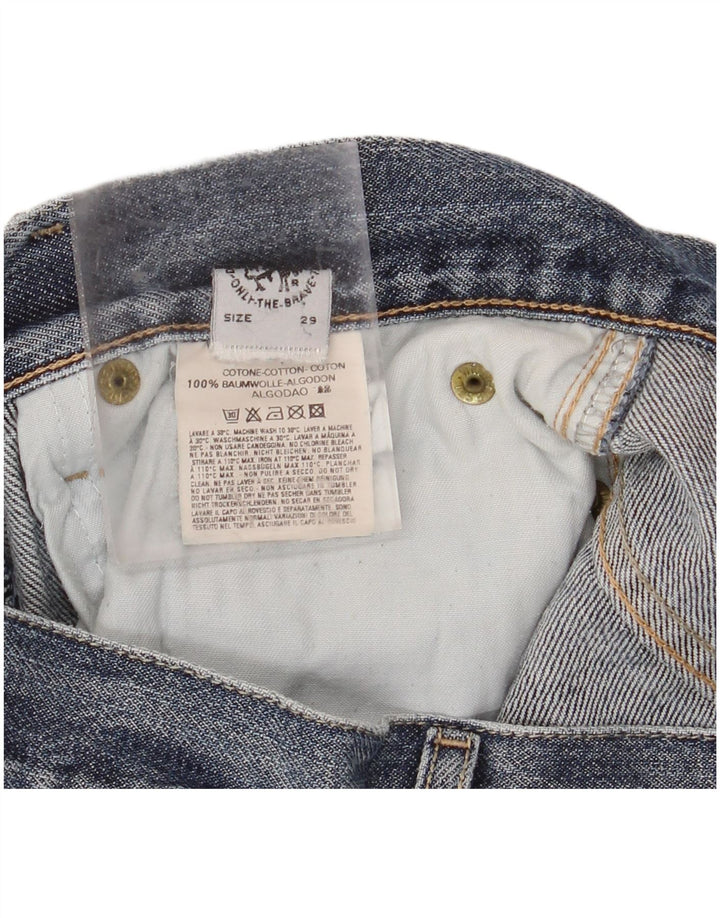 Shorts jeans masculino DIESEL W29 pequeno algodão azul