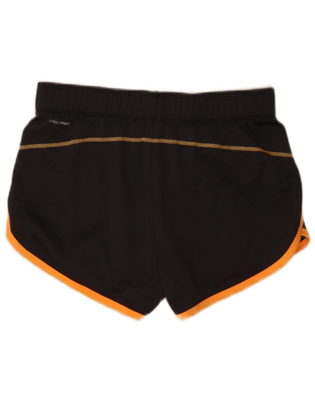 Shorts esportivos femininos Reebok UK 12 poliéster cinza médio
