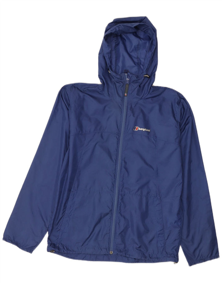Jaqueta de chuva masculina Berghaus UK 38 poliamida azul marinho médio