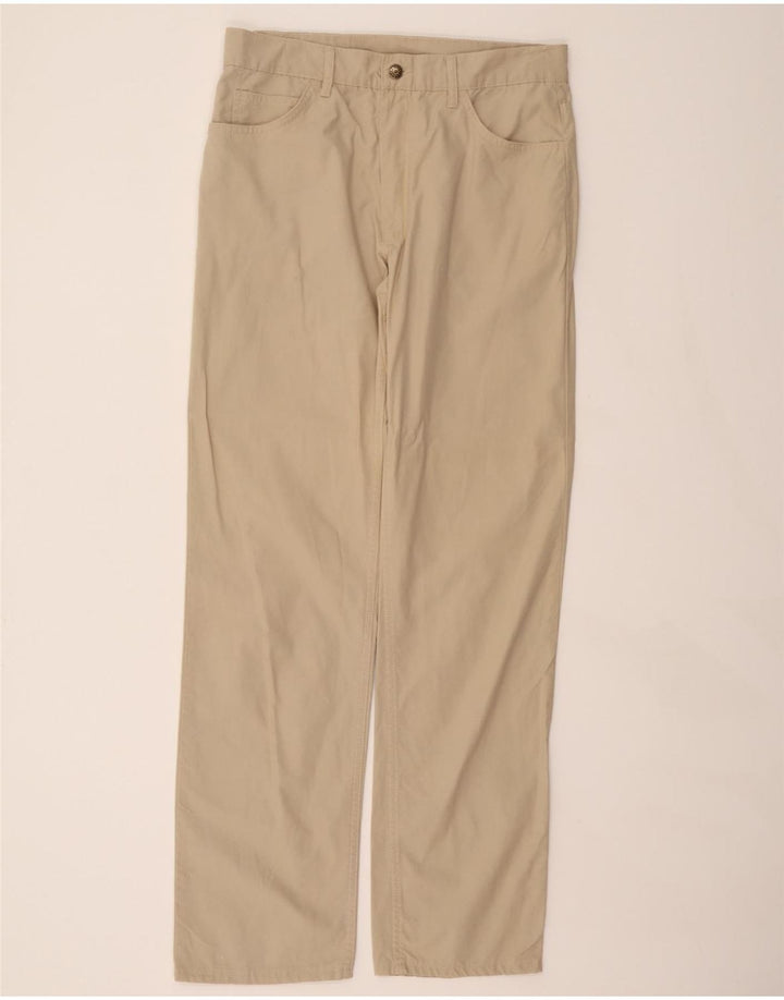 CARRERA Mens Straight Casual Trousers W34 L34  Beige Cotton Vintage Carrera and Second-Hand Carrera from Messina Hembry 
