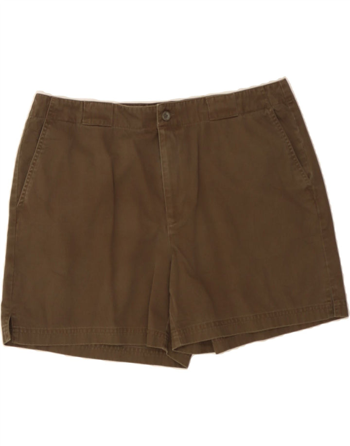 DOCKERS Womens Chino Shorts US 16 2XL W36 Brown Cotton Vintage Dockers and Second-Hand Dockers from Messina Hembry 