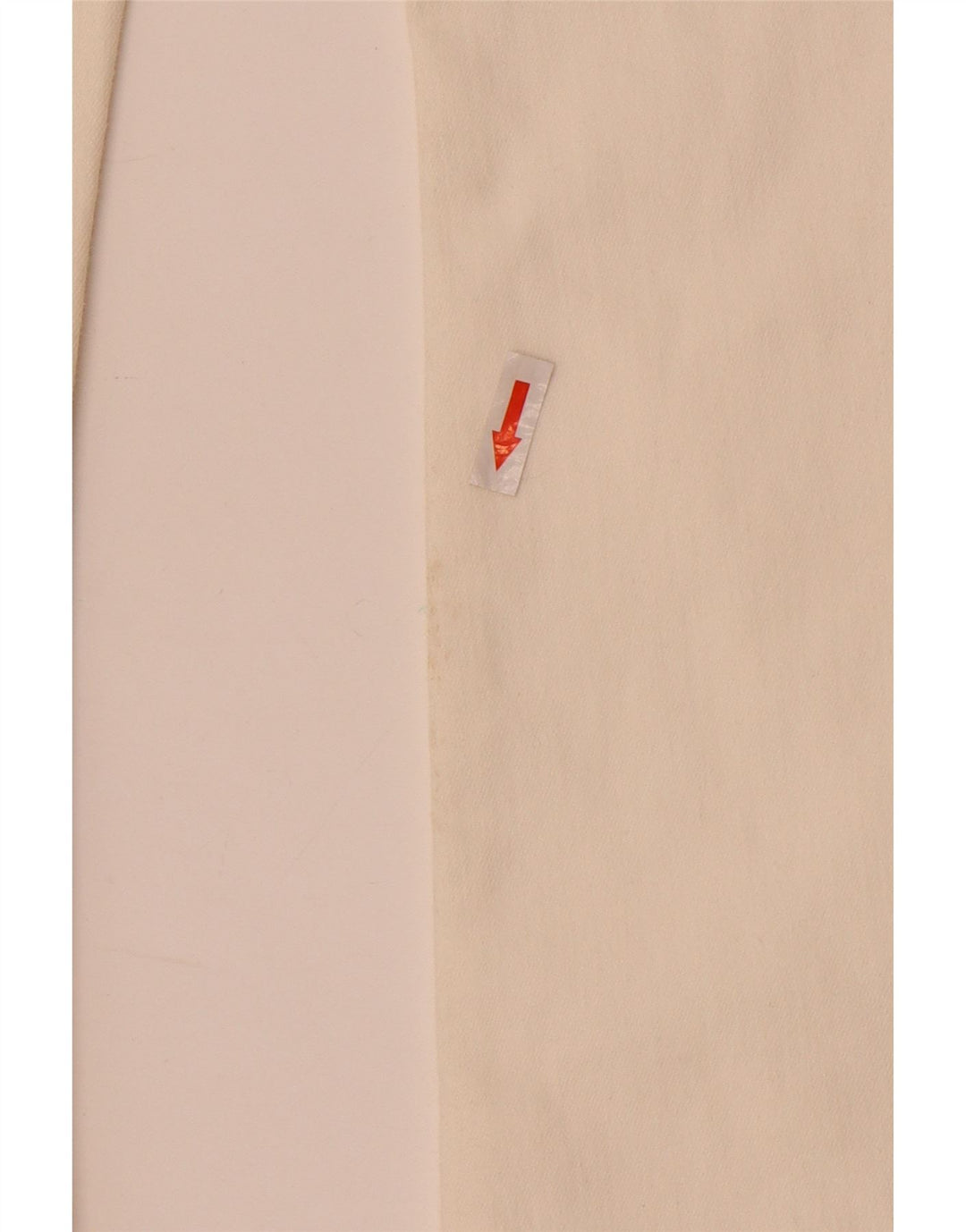 Zara Jeans feminino queimado EU 34 2XS W24 L32 algodão branco
