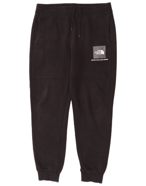 The North Face Mens Calças de treino Joggers grandes de algodão preto