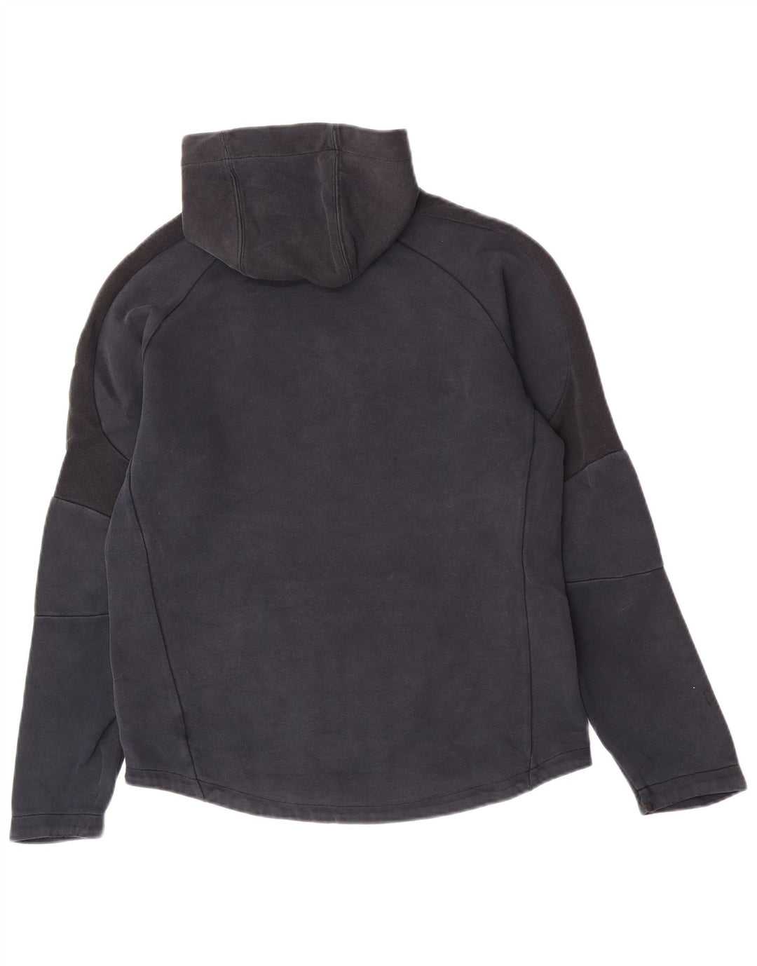 Puma Mens Hoodie Jumper Médio Algodão Azul Marinho