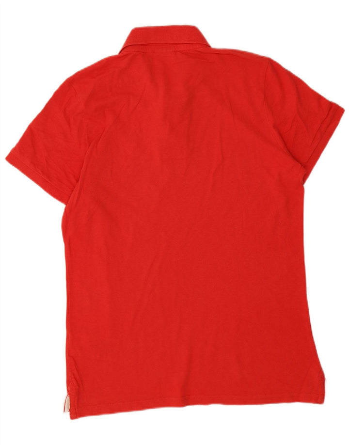 Camisa polo masculina Diadora médio algodão vermelho