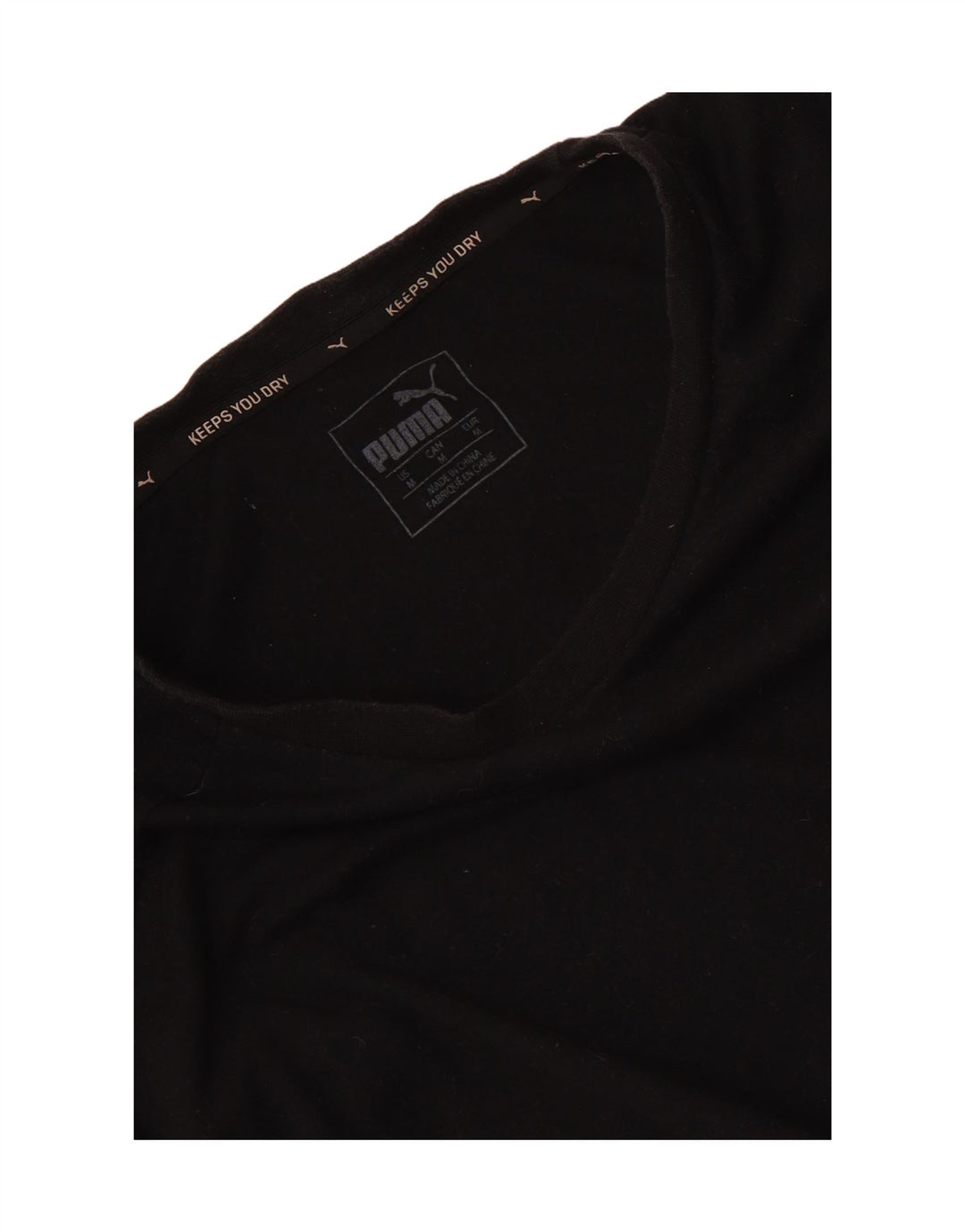 Camiseta masculina Puma Lash Top Médio Preto
