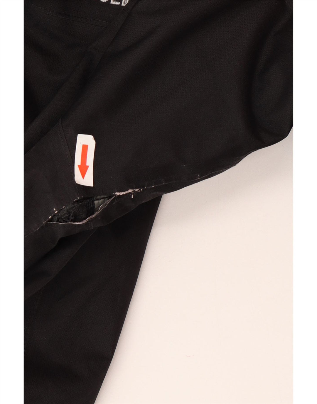 Jaqueta corta-vento masculina com capuz The North Face Reino Unido 38 poliéster preto médio