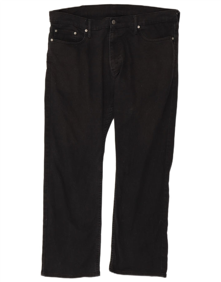 Levi's Masculino 514 Straight Jeans W38 L30 Algodão Preto