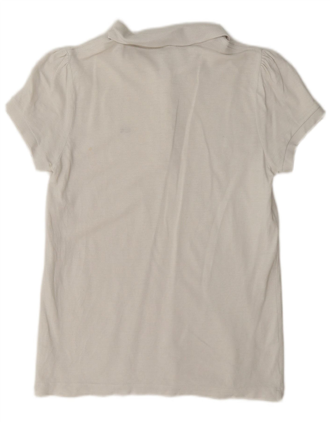 Camisa polo feminina Lacoste tamanho 42 grande algodão branco