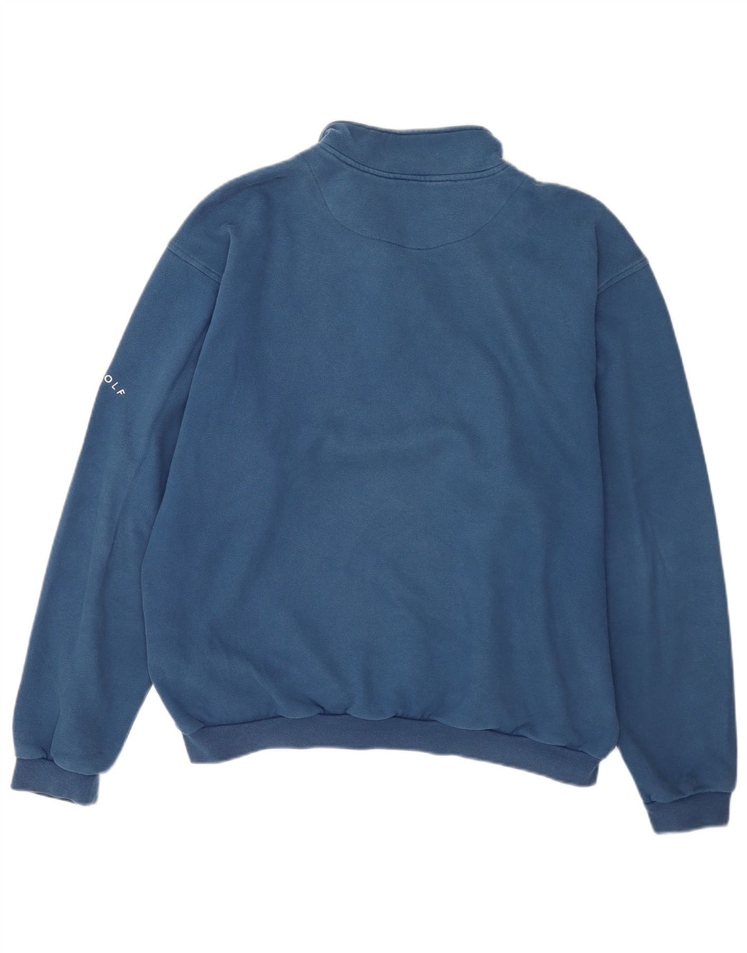 Moletom Nike Masculino com Zíper e Pescoço Jumper XL Azul Algodão