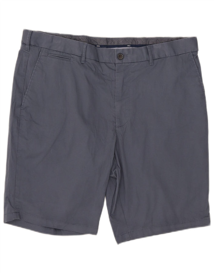 Shorts chino masculino Marks & Spencer W38 XL algodão azul