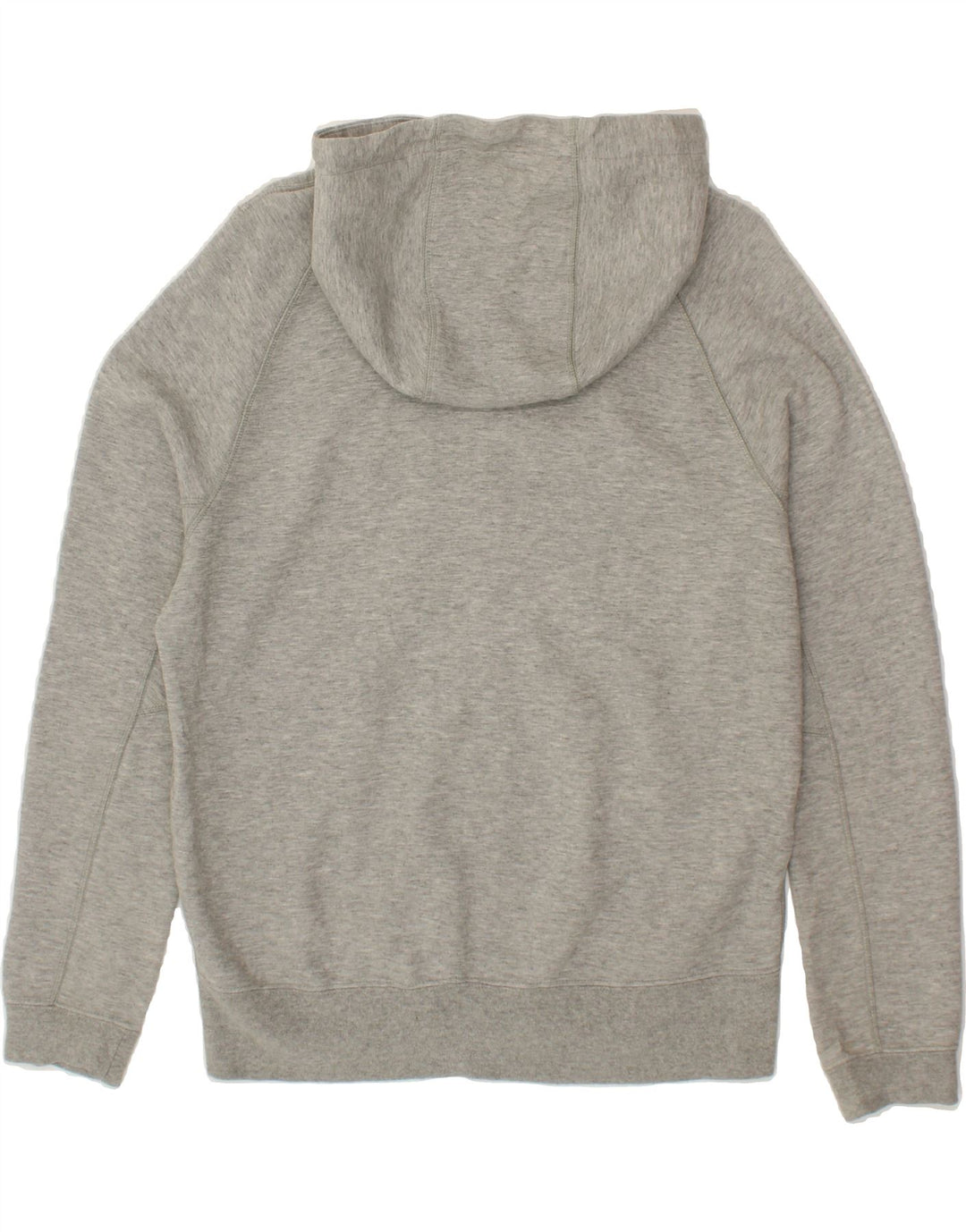 NIKE Womens Zip Hoodie Sweater UK 16 Large Grey Cotton Vintage Nike and Second-Hand Nike from Messina Hembry 