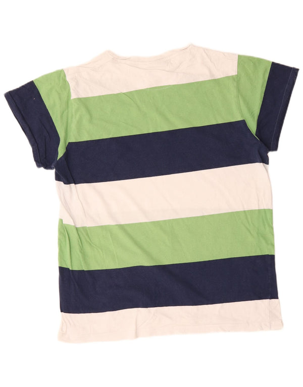 Camiseta masculina Pierre Cardin Top XL algodão listrado multicolorido