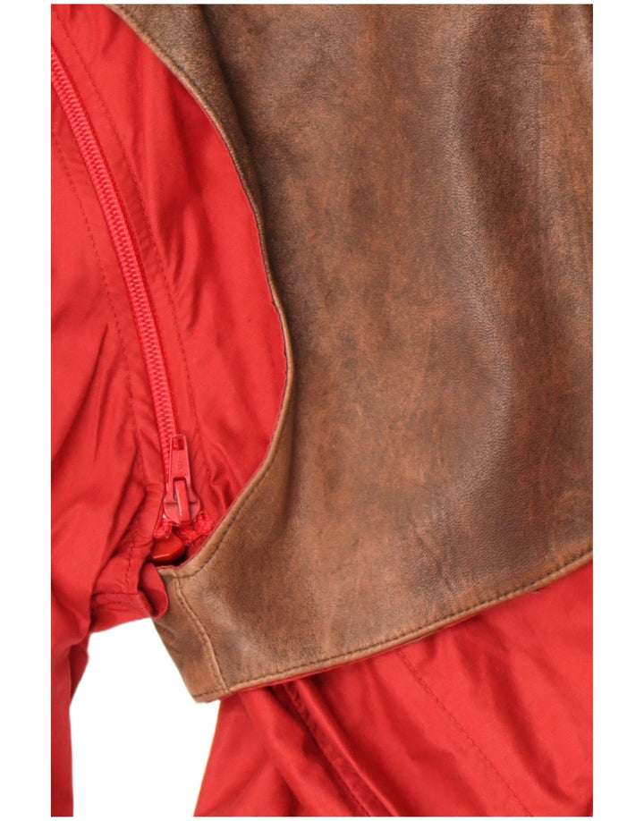 Jaqueta bomber masculina Ciesse Piumini IT 48 pequeno algodão vermelho