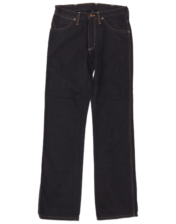 Wrangler Mens Alaska Straight Jeans W31 L34 Azul Marinho Algodão