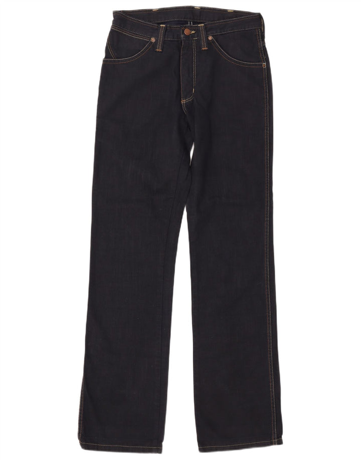 Wrangler Mens Alaska Straight Jeans W31 L34 Azul Marinho Algodão