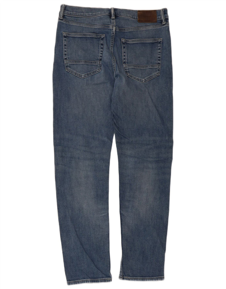 Calça jeans masculina Marks & Spencer W32 L31 azul