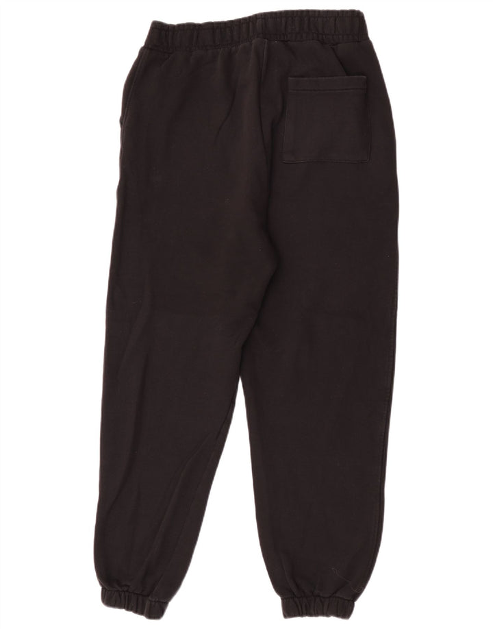 Zara Calça de treino masculina Joggers médio preto algodão