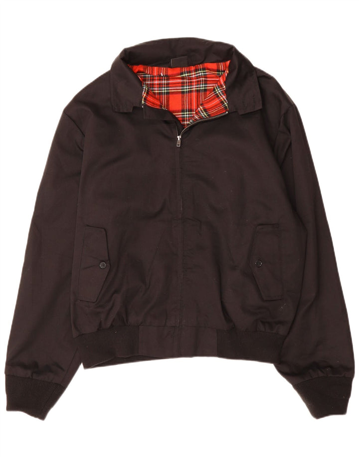 Jaqueta bomber masculina BRANDIT UK 40 grande poliéster preto