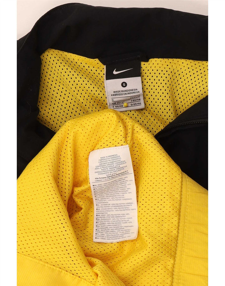 Jaqueta masculina Nike Graphic Tracksuit Top Pequeno Poliéster Colorblock Amarelo