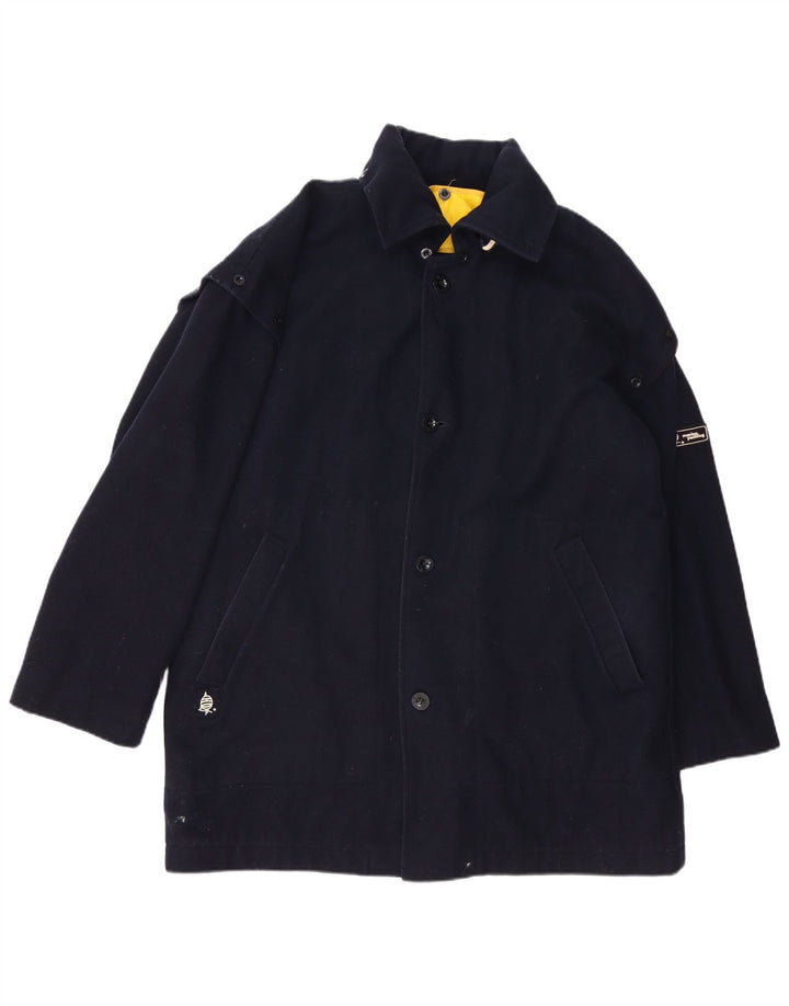 Sobretudo masculino Marina Yachting IT 52 XL lã azul marinho