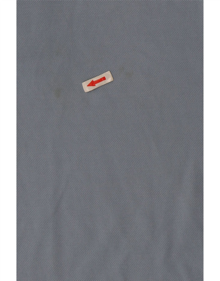 Camisa polo masculina Fred Perry grande algodão azul