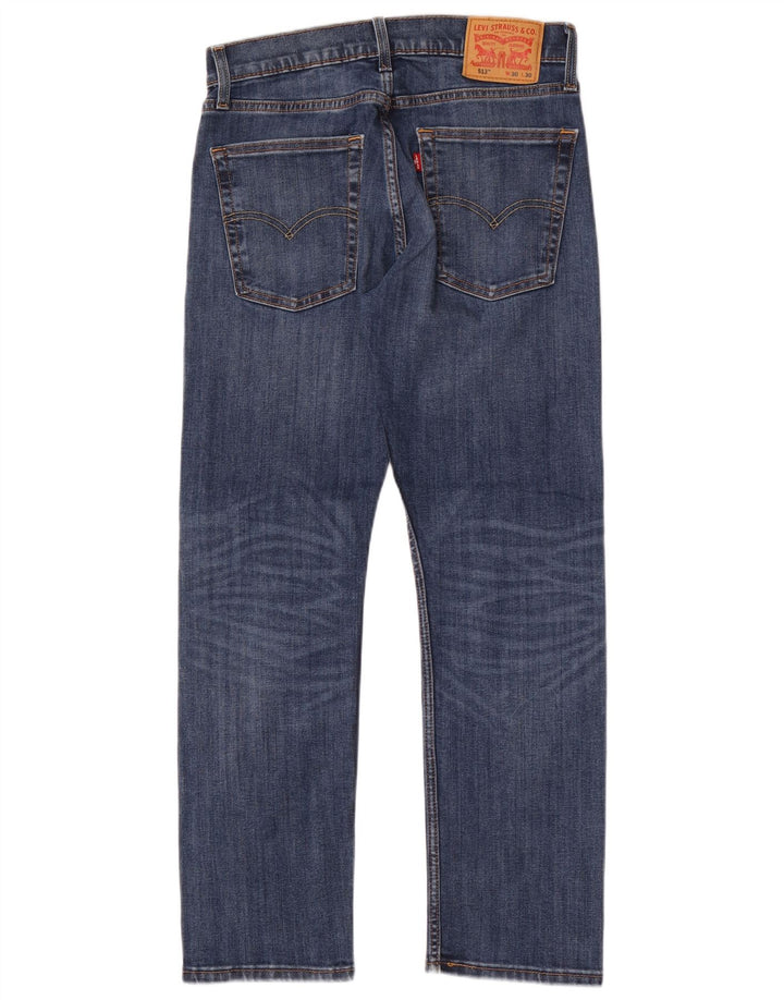 Levi's Masculino 513 Slim Jeans W30 L30 Azul Algodão